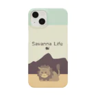 バーチャルねこ屋のSavanna Life スマホケース