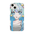 うみうしいるる🐬のいるかと貝がら Smartphone Case