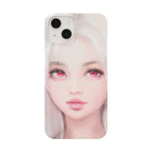 CryptoArtholic BRANDのCrypto Girl Red Eye #066 スマホケース