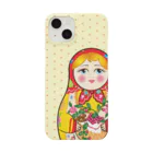 G-RAM GOODSの書籍『ロシア点描』（PHP研究所）公認グッズ「マトリョーシカスマホケースNo.4」 Smartphone Case