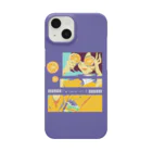 GOODS SHOP【そぞろな小窓】 SUZURI店の【I'm lovin' it! :D -orange-】iphoneケース Smartphone Case