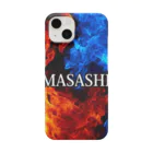 masa.SHOPの炎のMASASHI スマホケース