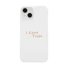 ミラくまのI LOVE Tribe　文字色 Smartphone Case