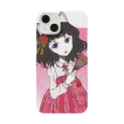 加藤 光雲のRose-design（扇子閉じVer.） Smartphone Case