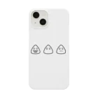 白ごまんじゅうの白ごまんじゅう カラー黒 Smartphone Case