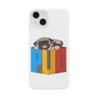 パグ PUG ぱぐ  OHMAI GALLERYのPUG-パグ-ぱぐ　道具箱ならぬパーグ箱から出たい親子パグ グッズ スマホケース