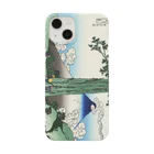 寿めでたや(ukiyoe)の葛飾北斎_冨嶽三十六景　甲州三嶌越 Smartphone Case