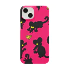 Luis mu ArtLabのRed Pizza Rat Smartphone Case