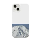 下田村の冠雪した富士山_003 Smartphone Case