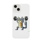 hacchi_dotsのドット絵筋トレねこ Smartphone Case