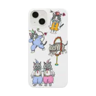 不純喫茶ニッキのニッキサーカス【クロシロトラムクムクラン子】 Smartphone Case