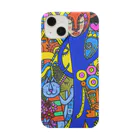 関ヶ原すー子の猫🐱と花束💐 Smartphone Case