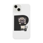 犬グッズの店しえるぶるーのアルファベット犬　パグ Smartphone Case