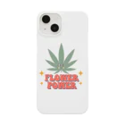 420 MUSIC FACTORYのFLOWER POWER 大麻 カナビス マリファナ ガンジャ Smartphone Case