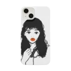 chr＊シンプルイラストのパーマノオンナノコ Smartphone Case