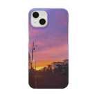 薄暮のあっという間の夕焼け Smartphone Case