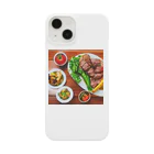 イラストTシャツ【ULTIMATE】の焼肉定食さん Smartphone Case