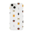 東邦電機工業 official shopの踏切・鉄道イラストモノグラム Smartphone Case