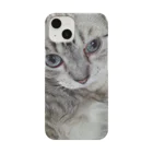 ねこの森でお散歩のフッワフワのシャムミックス Smartphone Case