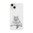 こうめ屋のトラ猫　ふみふみさん　フミフミ猫　丸顔　笑顔猫 Smartphone Case