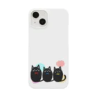 neko_no_kuniの幸せを運ぶ黒猫ちゃん（みゅー・みに・ょん） Smartphone Case