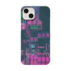 月花の中国ネオン Smartphone Case