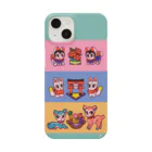 中村杏子のいぬはりこ・きつね・しか Smartphone Case