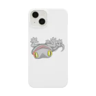 もむのふの爬虫類グッズやさんのニホンヤモリ（舌出し） Smartphone Case