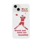 キッズモード某のwe love Softballスマホサイズ Smartphone Case