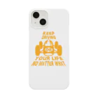 キッズモード某のレトロカーレーサー(イエロー) Smartphone Case