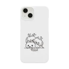 イラスト MONYAAT の ポメラニアンとポメラニアンとポメラニアン M iPhone Smartphone Case