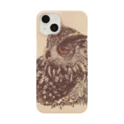 ふじゆらのワシミミズクの森/アンティーク Smartphone Case