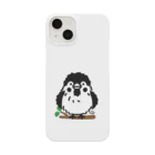 イラスト MONYAAT のワンポイント　ぶわっとな スズメがちゅん02 Smartphone Case