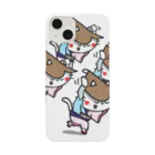 アート宇都宮(ARTUTSUNOMIYA)の阿波踊りを踊る猫 Smartphone Case