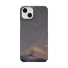 宗ノ介デザインの星空と富士山 スマホケース