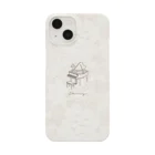 ＊momochy shop＊のピアノとうさぎ (レース) Smartphone Case