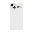 Liccaのウクライナチャリティーグッズ「I'm with you./No war.」 Smartphone Case