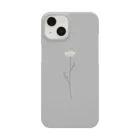 rilybiiのWhiteflower × Greengray Smartphone Case