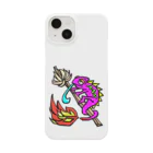 Feather stick-フェザースティック-のフェザースティック【Feather stick】カメレオンロゴ Smartphone Case