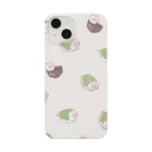 目つきの悪い猫＠いけやけいの和菓子にゃんこ Smartphone Case