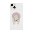 LaminaのSaluki×ベレー帽 Smartphone Case