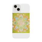 点描曼荼羅の世界の春はもうすぐ梅の花 Smartphone Case