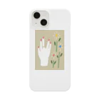 shix2のひづめとお花(ベージュ) Smartphone Case