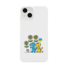 ゆるふわんにゃんのsunflower dog Smartphone Case