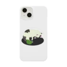 ALFORDのキジシロ猫「もう食べられないニャ」 Smartphone Case