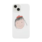 myshopのこどもイラストベレー帽 Smartphone Case