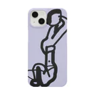 moya productsのgirl（標準サイズ） Smartphone Case