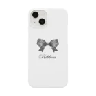 savannahのRibbon-Black Smartphone Case