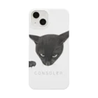 CONSOLER(コンソレ)のCONSOLER 猫 004 スマホケース