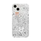 森のこかげ製作所の招き猫　紫陽花 Smartphone Case